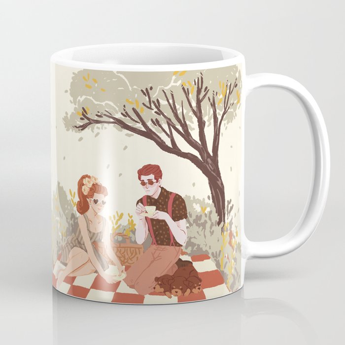 Hades & Persephone Picnic Coffee Mug