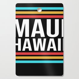 Retro Maui Hawaii Cutting Board