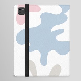 8  Abstract Shapes Pastel Background 220729 Valourine Design iPad Folio Case