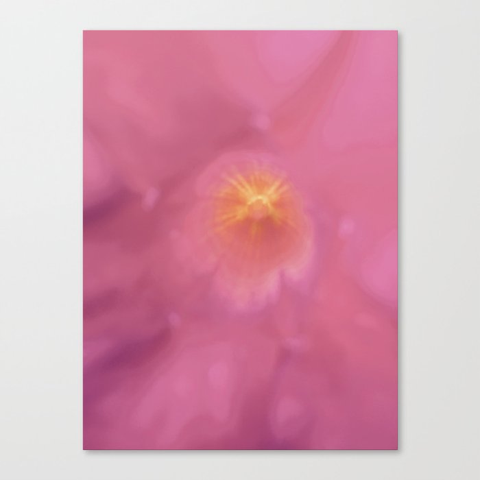 Light Pink Flower Canvas Print
