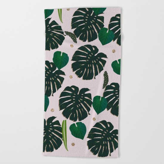 Plant Life Beach Towel