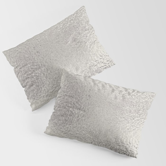 Simply Metallic in Silver Pillow Sham