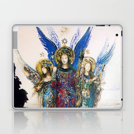 “Voices of Evening” by Gustave Moreau Laptop & iPad Skin