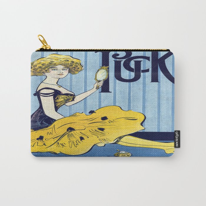 Vintage poster - Puck Carry-All Pouch