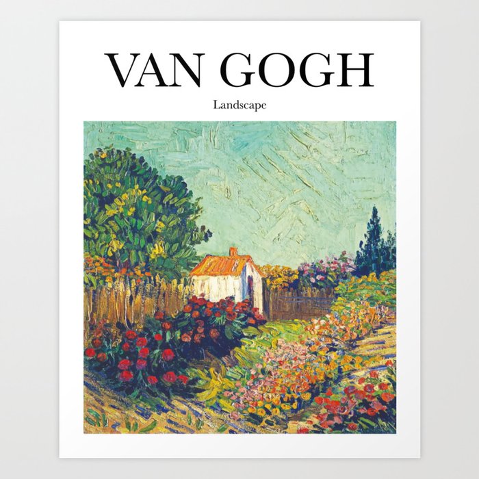 Van Gogh - Landscape Art Print