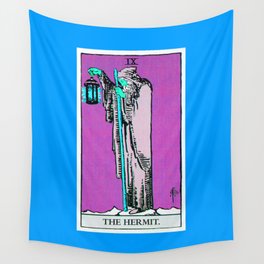 9. The Hermit- Neon Dreams Tarot Wall Tapestry