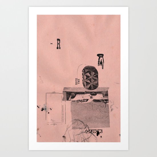 fin de emision Art Print
