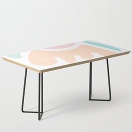 9 Abstract Shapes Pastel Background 220729 Valourine Design Coffee Table