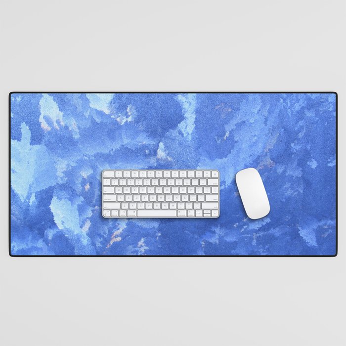 Blue Desk Mat