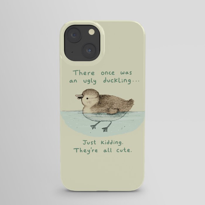 Ugly Duckling iPhone Case