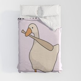 Goose game Funny Untitled Duvet Cover