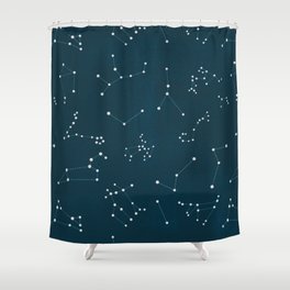 Constellations Shower Curtain