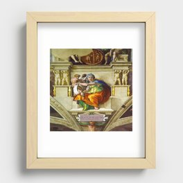 Michelangelo Delphic Sibyl Recessed Framed Print