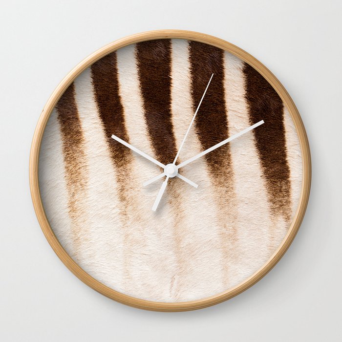 Zebra - Africa #decor #society6 #buyart Wall Clock