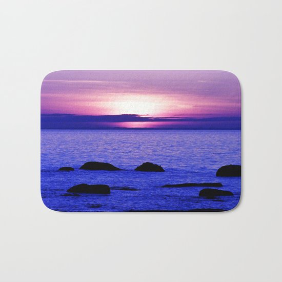 Dusk on the Saint-Lawrence Bath Mat