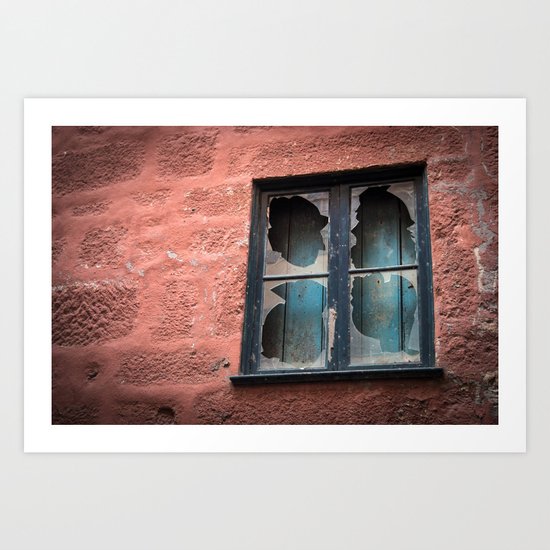 window of solitude Art Print