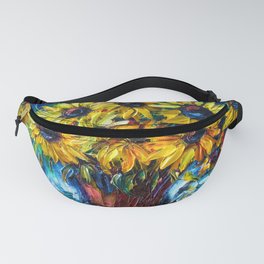 Sunflowers In A Vase Fanny Pack