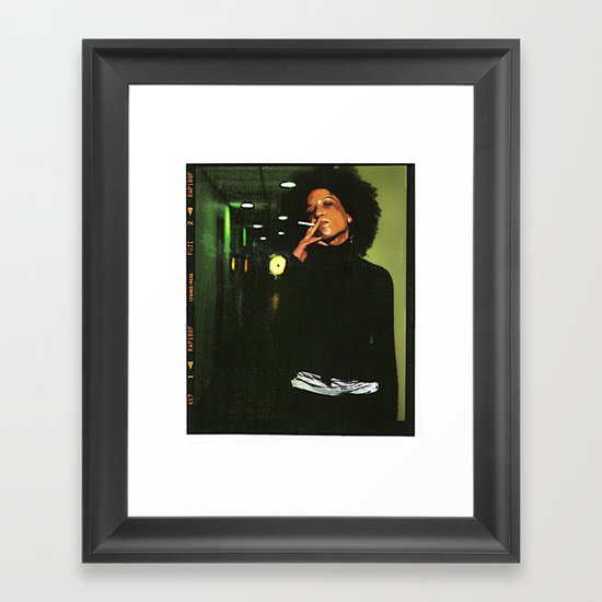 smokey Framed Art Print