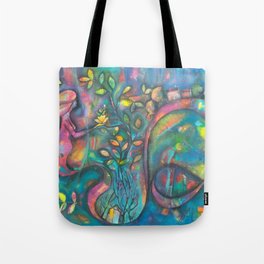 The Unwavering Faith in All That Is. Tote Bag