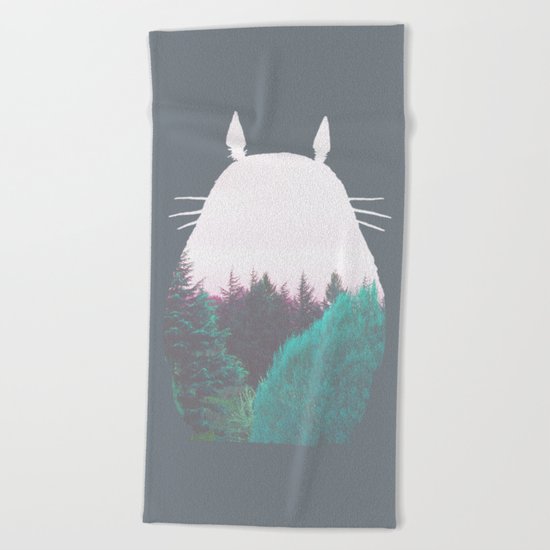 Troll of the Dreamland Forest Beach Towel