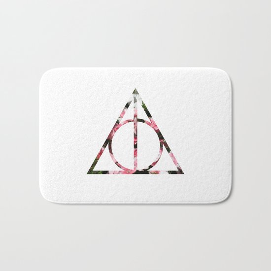The Girly & Deathly Hallows Bath Mat