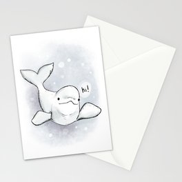 Beluga Greeting Stationery Card