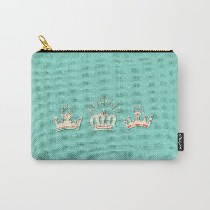 Trois Crown Carry-All Pouch