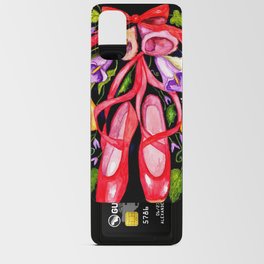 Toe shoe Floral Android Card Case