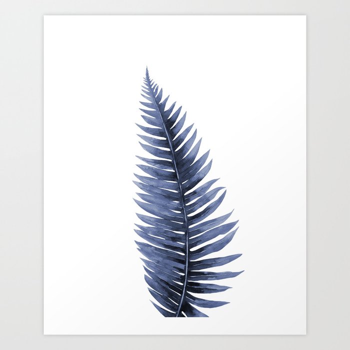 Discover the motif BLUE PLANT by Art by ASolo  as a print at TOPPOSTER