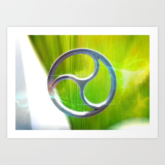Sacred Geometry - Trinity 03 Art Print