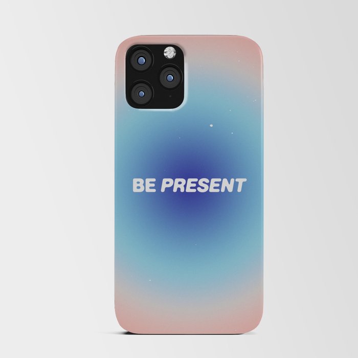 be present 2.0 iPhone Card Case