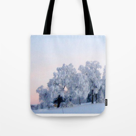 A cold day in Paradise Tote Bag