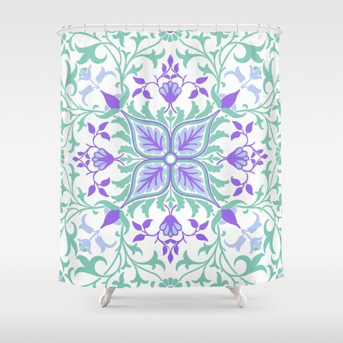 Vine 6 Shower Curtain