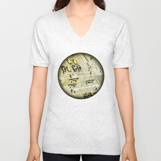 Escher Intersection Unisex V-Neck