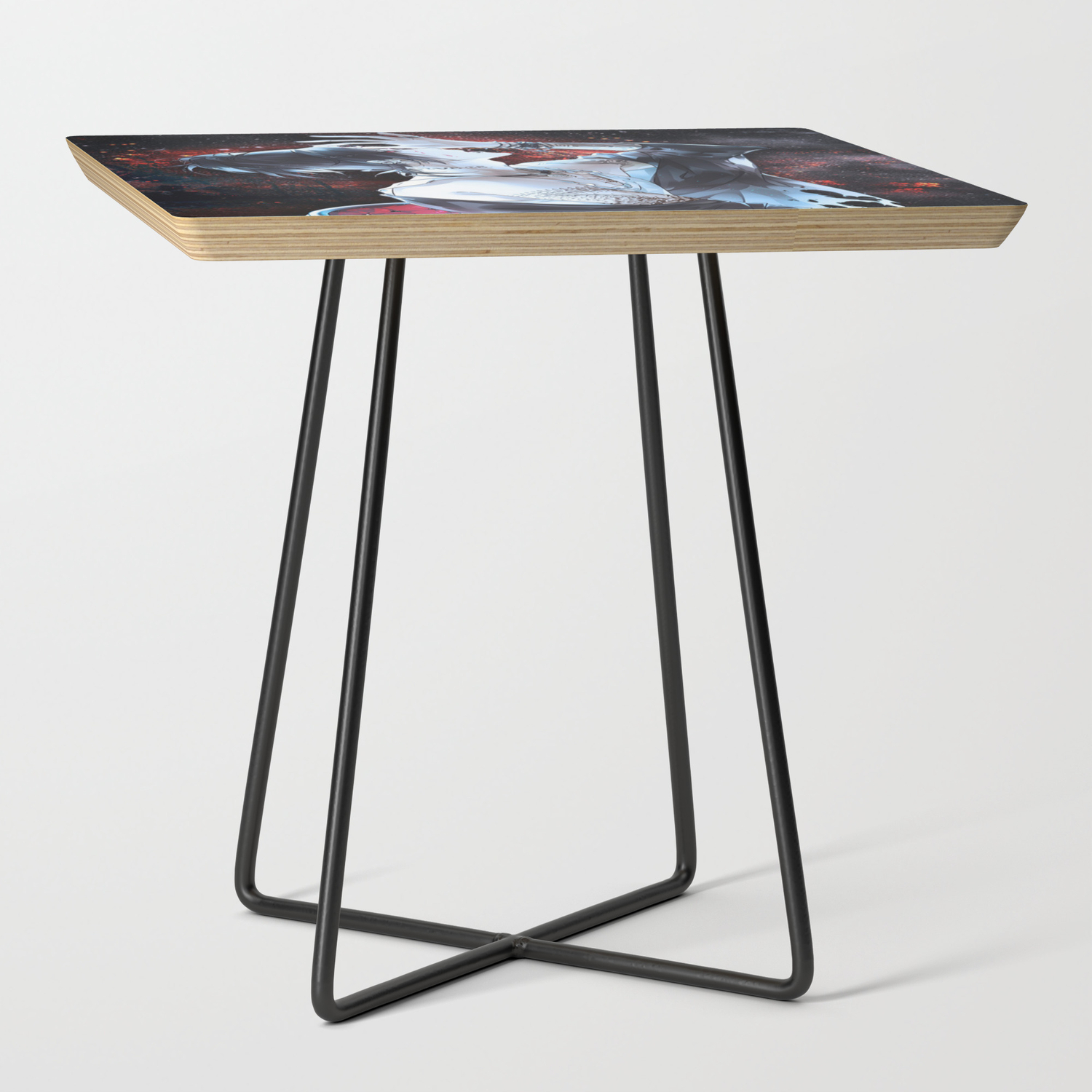 Uta Ghoul Side Table By Franciscopascual Society6