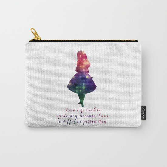 Alice can't go back to yesterday Carry-All Pouch