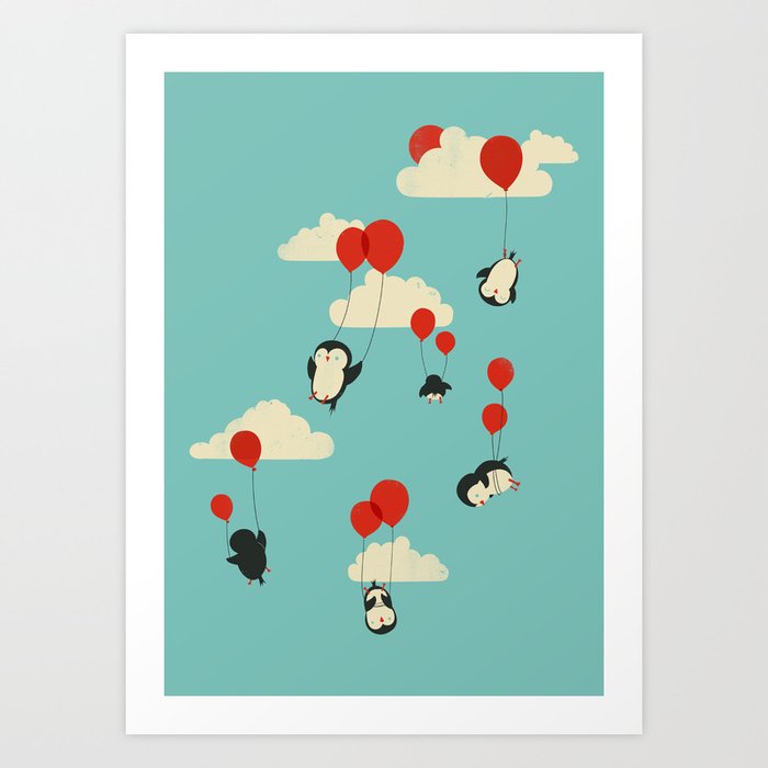 We Can Fly! Art Print