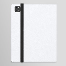Ghost White Solid Color iPad Folio Case