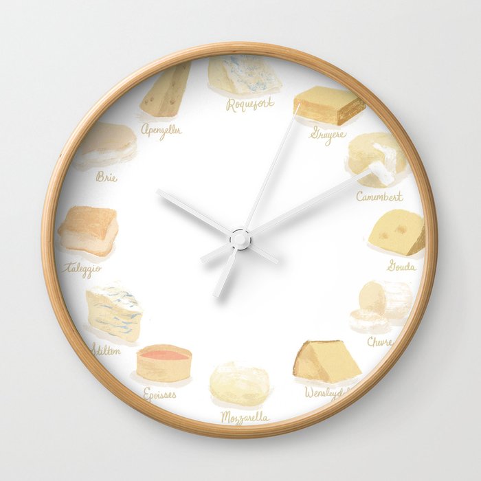Cheese Revamp Wall Clock