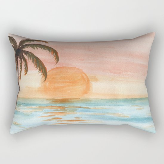 Sunset Rectangular Pillow