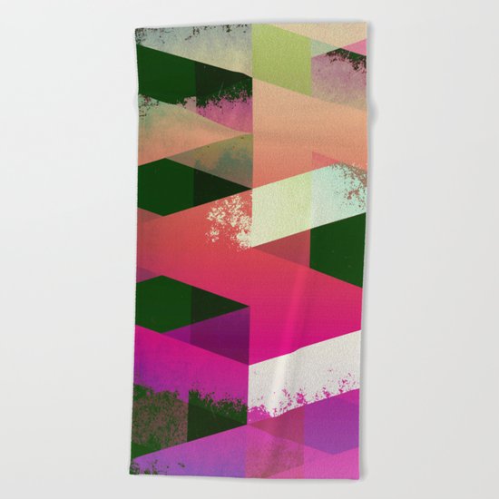 DESTRUCT.jpg Beach Towel