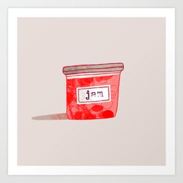 Strawberry Jam 2 Art Print