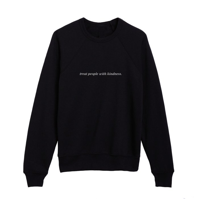 Treat people with kindness | Harry Styles (White) Kids Crewneck