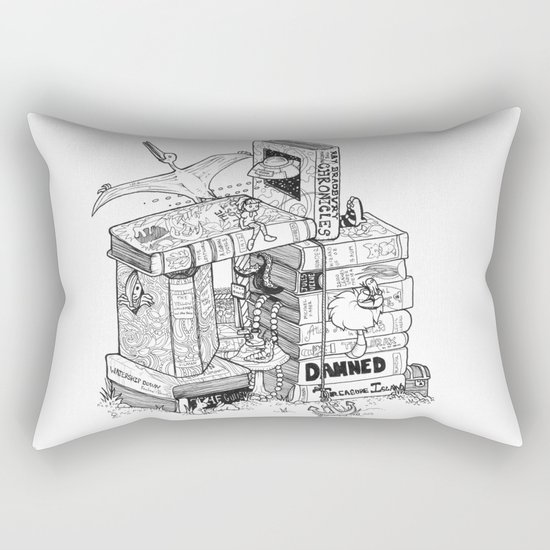 Worlds within Worlds Rectangular Pillow