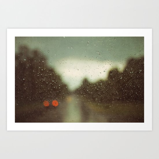 summer rain Art Print