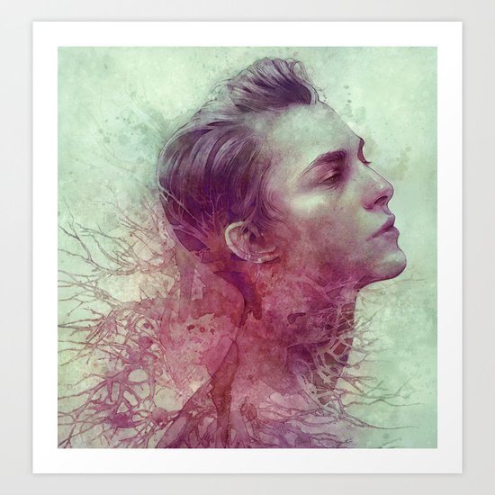 Vein Art Print