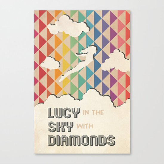 Lucy in the Sky with Diamonds Canvas Print