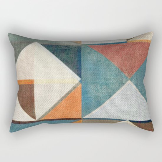 Trigonale 4 Rectangular Pillow