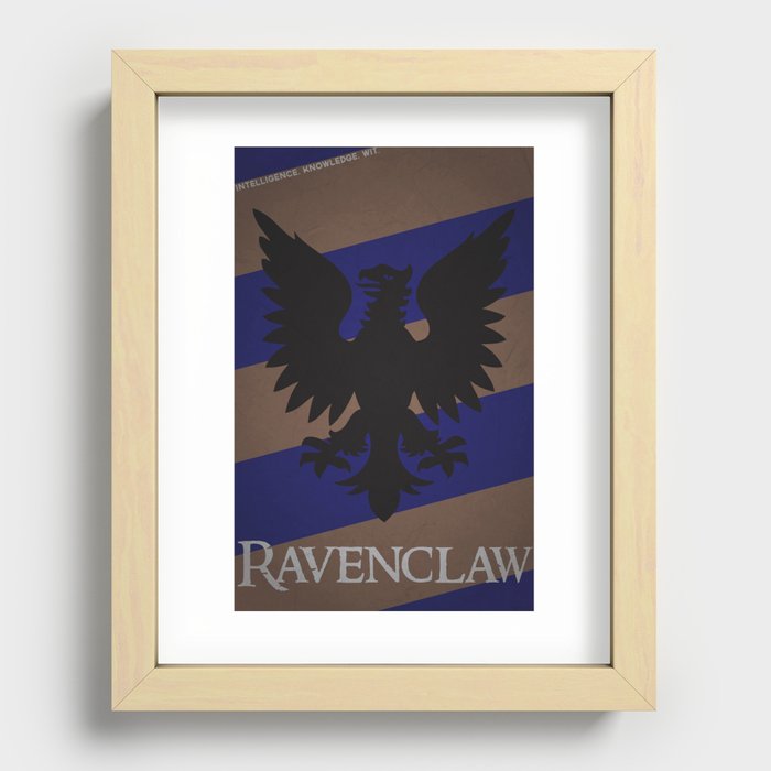 Ravenclaw Recessed Framed Print
