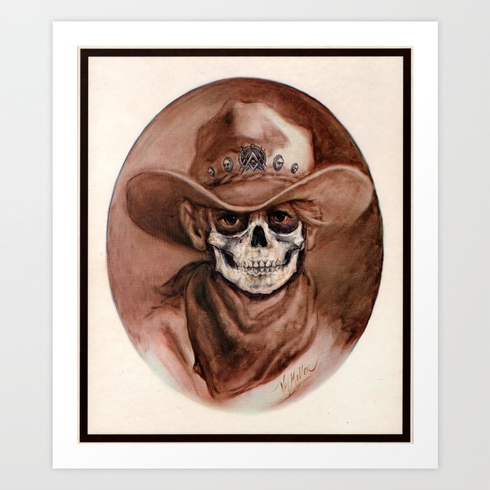 Thrift sales store cowboy